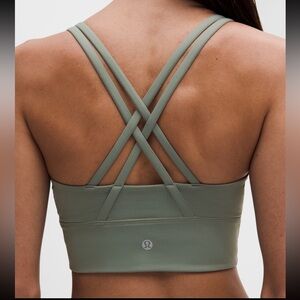 🆕 NWT Lululemon Energy Longline Sports Bra Med. Support B-D Cups Activewear $68